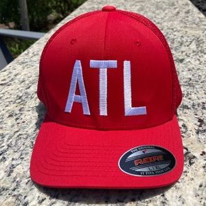 FLEXFIT Red Cap ATLANTA